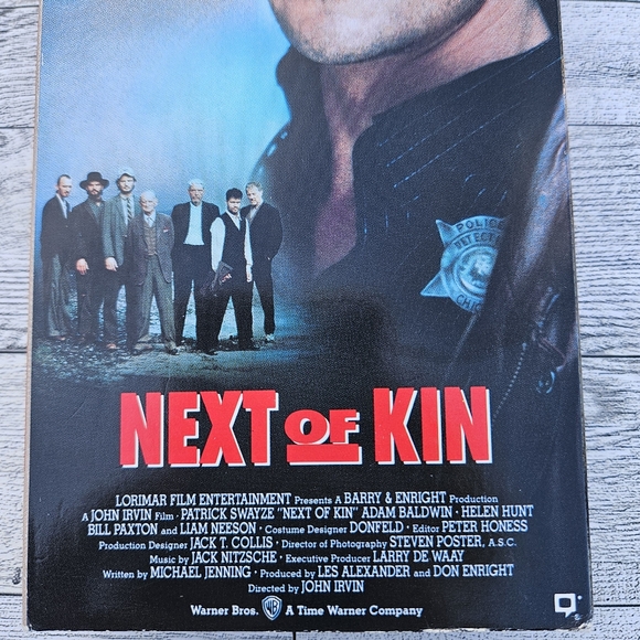 Next Of Kin VHS Patrick Swayze Action Rated R 1991 - Picture 7 of 9